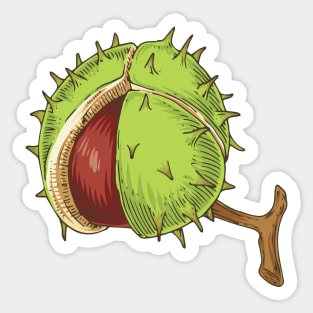 Horse Chestnut Sticker